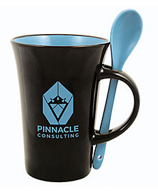 Custom Drinkware: Latte Spoon Mug 10 oz